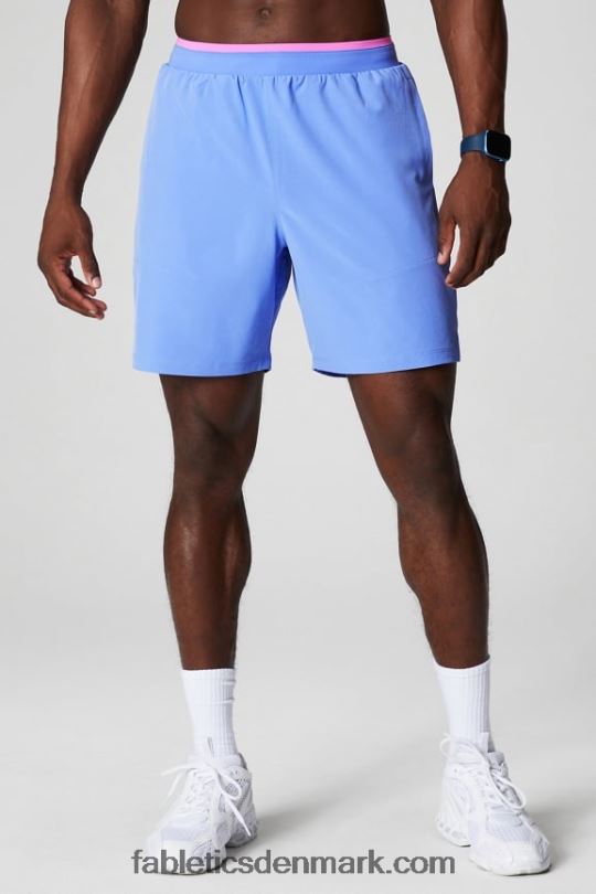 Fabletics Mænd den grundlæggende korte ii (foret) 132 PNX2T3125 periwinkle punch