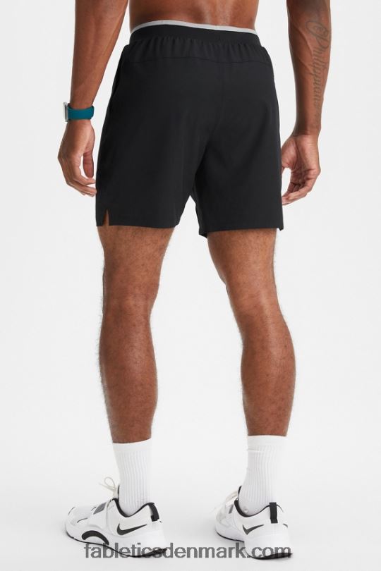 Fabletics Mænd den grundlæggende korte ii (foret) 132 PNX2T3126 sort