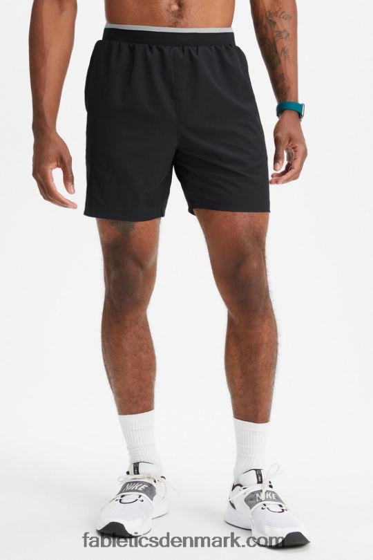 Fabletics Mænd den grundlæggende korte ii (foret) 132 PNX2T3126 sort