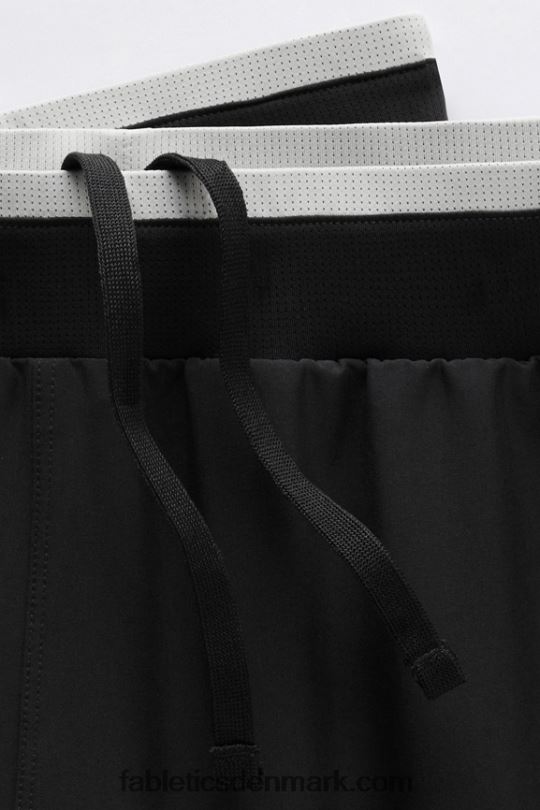 Fabletics Mænd den grundlæggende korte ii (foret) 132 PNX2T3126 sort