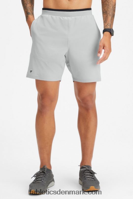 Fabletics Mænd den grundlæggende korte ii (foret) 133 PNX2T3128 mineralgrå
