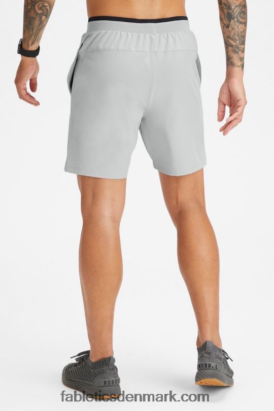 Fabletics Mænd den grundlæggende korte ii (foret) 133 PNX2T3128 mineralgrå
