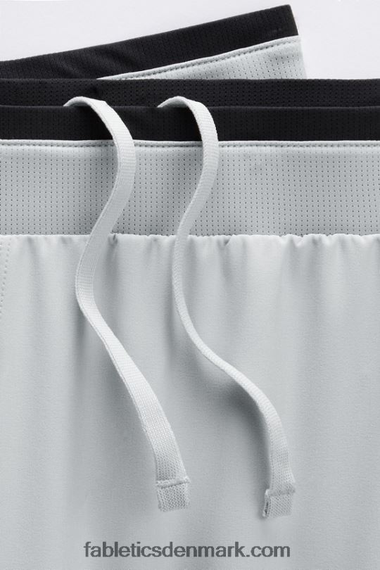 Fabletics Mænd den grundlæggende korte ii (foret) 133 PNX2T3128 mineralgrå