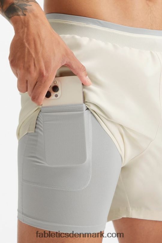 Fabletics Mænd den grundlæggende korte ii (foret) 133 PNX2T3129 knogle