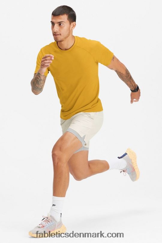 Fabletics Mænd den grundlæggende korte ii (foret) 133 PNX2T3129 knogle