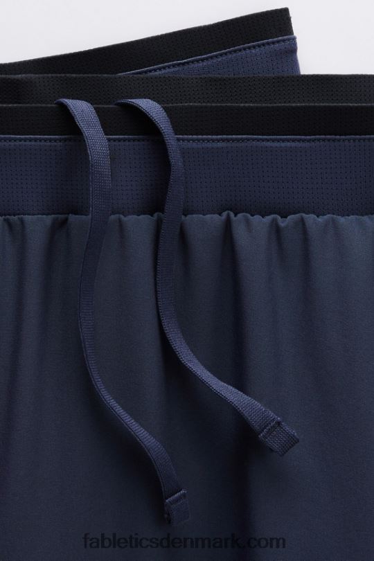 Fabletics Mænd den grundlæggende korte ii (foret) 134 PNX2T3134 klassisk flåde