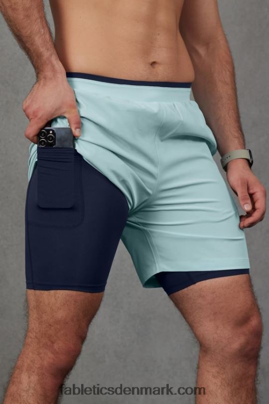 Fabletics Mænd den grundlæggende korte ii (foret) 134 PNX2T3135 nordisk blå
