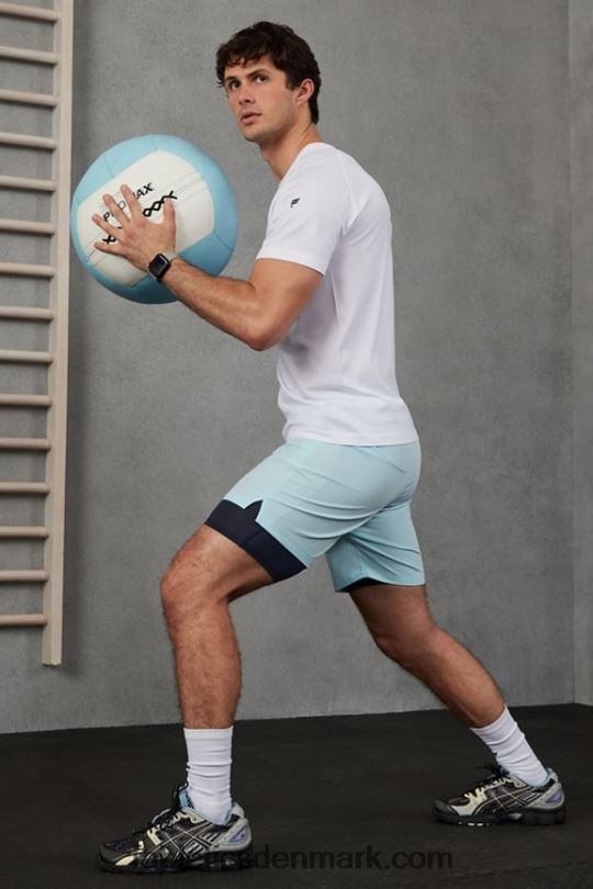 Fabletics Mænd den grundlæggende korte ii (foret) 134 PNX2T3135 nordisk blå