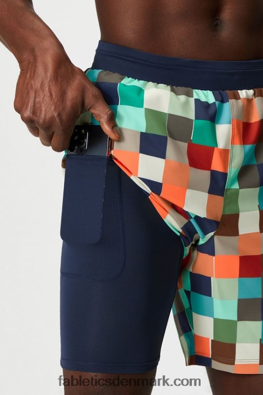 Fabletics Mænd den grundlæggende korte ii (foret) 134 PNX2T3136 kubeologi