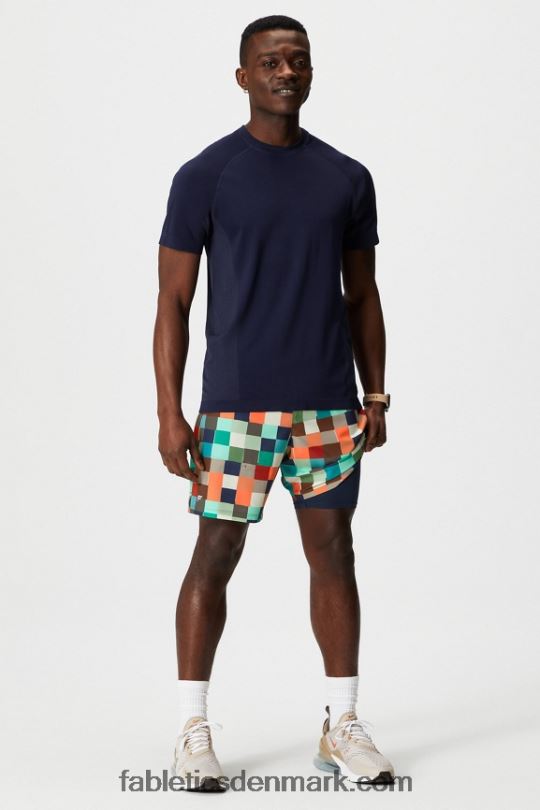 Fabletics Mænd den grundlæggende korte ii (foret) 134 PNX2T3136 kubeologi