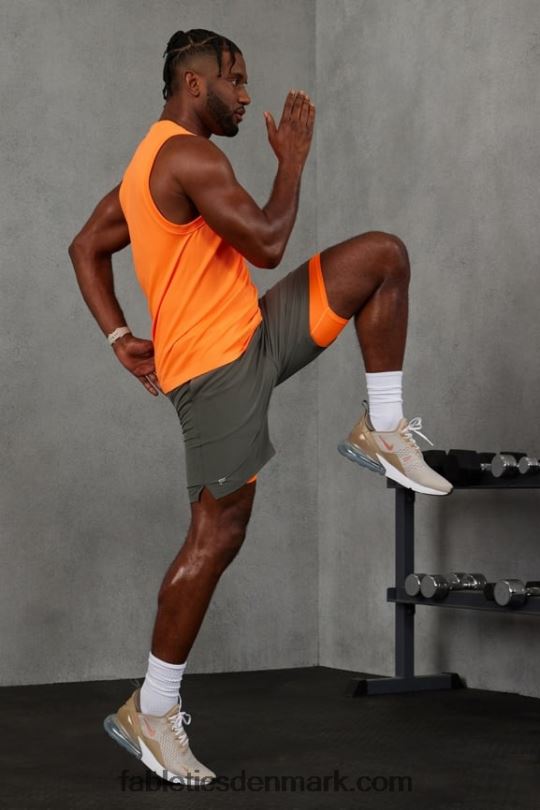 Fabletics Mænd den grundlæggende korte ii (foret) 135 PNX2T3137 sandstorm