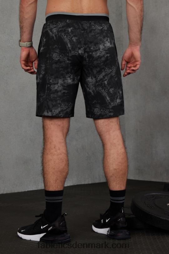 Fabletics Mænd den grundlæggende korte ii (foret) 135 PNX2T3139 sort omgivende støj