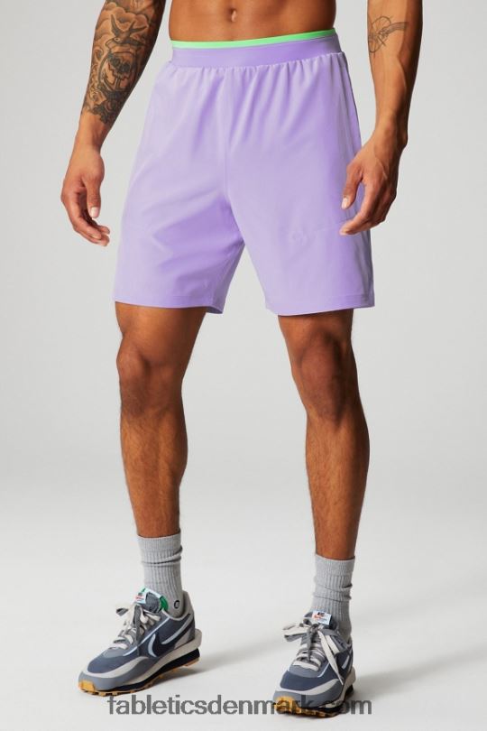 Fabletics Mænd den grundlæggende korte ii (foret) 136 PNX2T3142 ikonisk lavendel