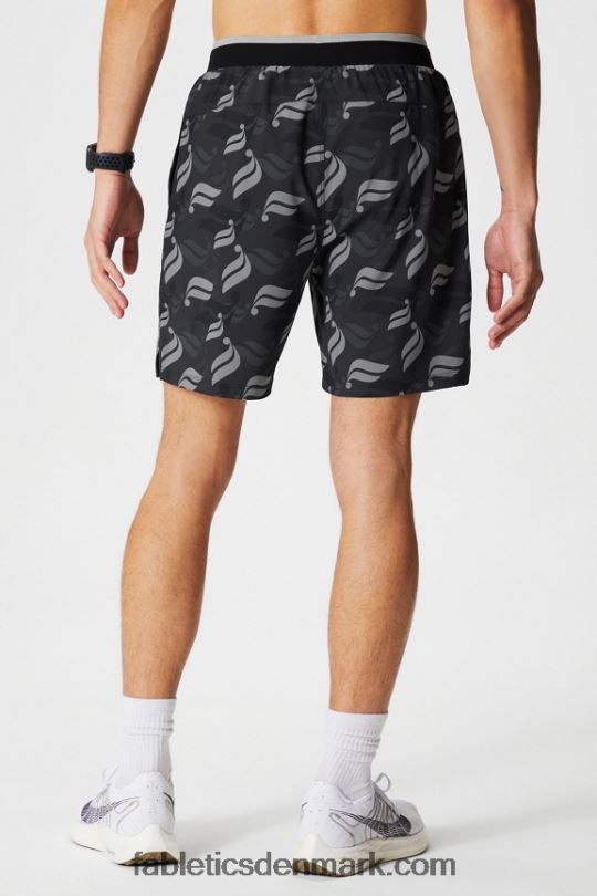 Fabletics Mænd den grundlæggende korte ii (foret) 136 PNX2T3143 blackletics kaste