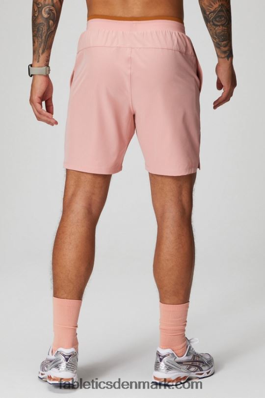 Fabletics Mænd den grundlæggende korte ii (foret) 136 PNX2T3145 lyserød skifer