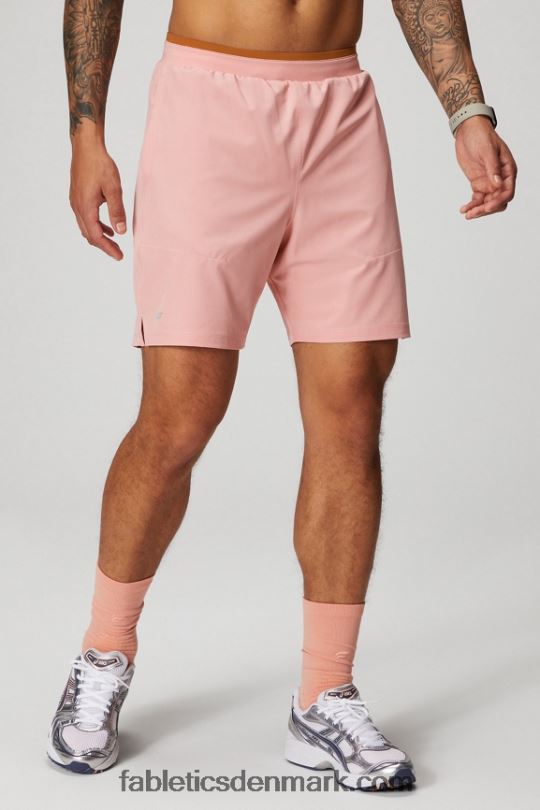 Fabletics Mænd den grundlæggende korte ii (foret) 136 PNX2T3145 lyserød skifer