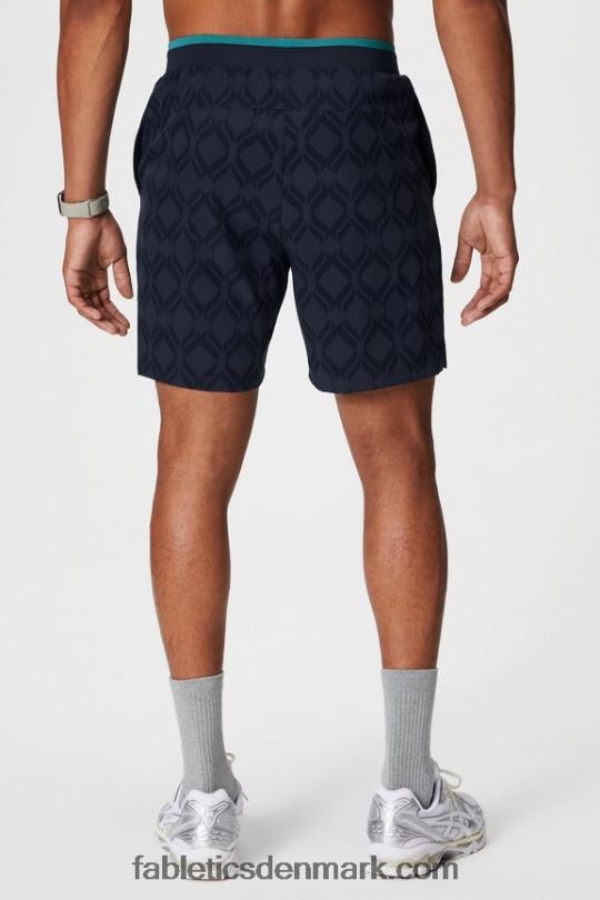 Fabletics Mænd den grundlæggende korte ii (foret) 137 PNX2T3148 klassisk marine chateau