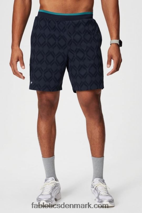 Fabletics Mænd den grundlæggende korte ii (foret) 137 PNX2T3148 klassisk marine chateau