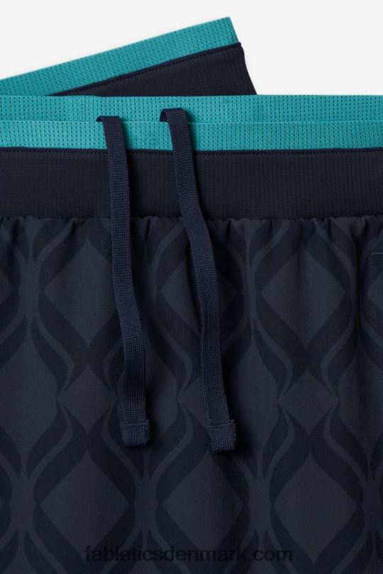 Fabletics Mænd den grundlæggende korte ii (foret) 137 PNX2T3148 klassisk marine chateau