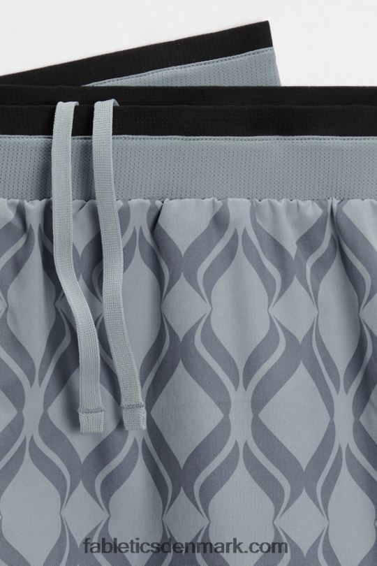 Fabletics Mænd den grundlæggende korte ii (foret) 137 PNX2T3151 skygge grå slot