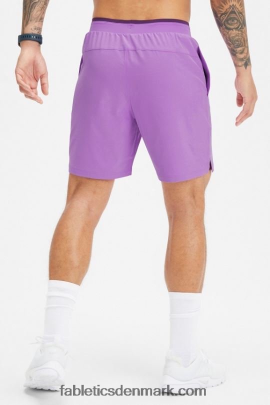 Fabletics Mænd den grundlæggende korte ii (foret) 138 PNX2T3153 lilla røg