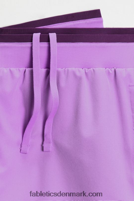 Fabletics Mænd den grundlæggende korte ii (foret) 138 PNX2T3153 lilla røg