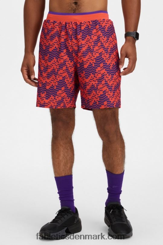 Fabletics Mænd den grundlæggende korte ii (foret) 138 PNX2T3155 infrarød