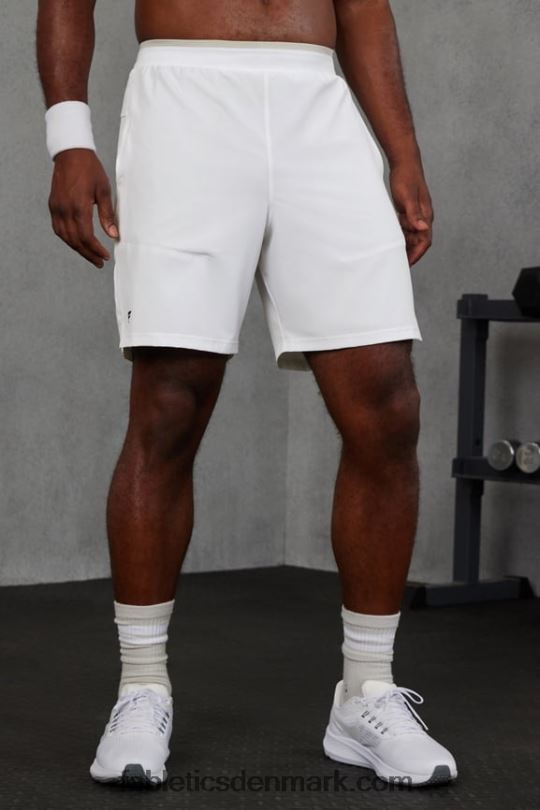 Fabletics Mænd den grundlæggende korte ii (foret) 139 PNX2T3158 klassisk hvid