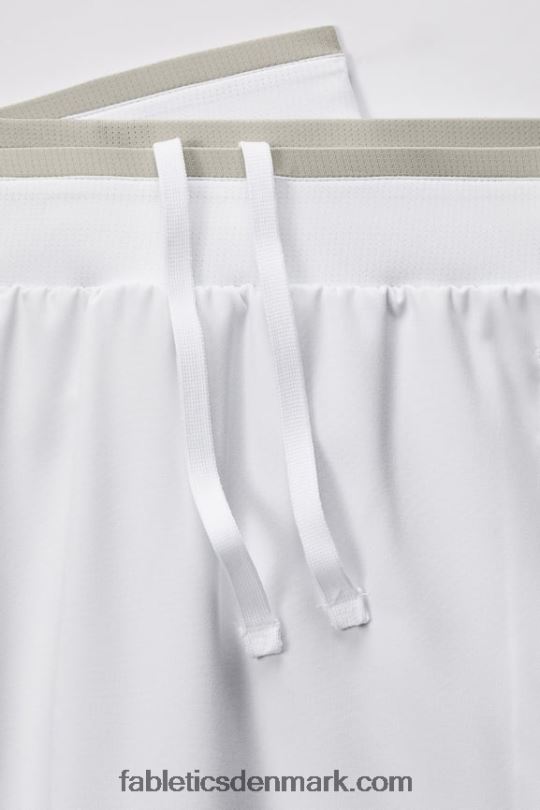 Fabletics Mænd den grundlæggende korte ii (foret) 139 PNX2T3158 klassisk hvid