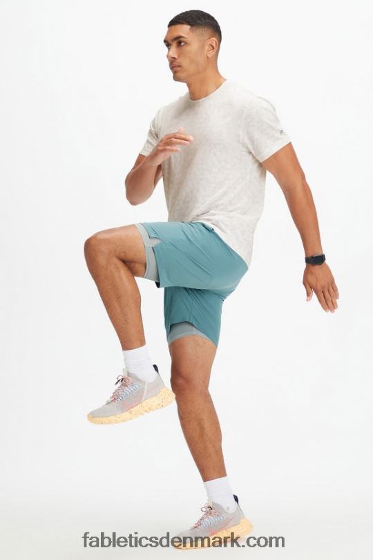 Fabletics Mænd den grundlæggende korte ii (foret) 162 PNX2T3302 arktisk bølge