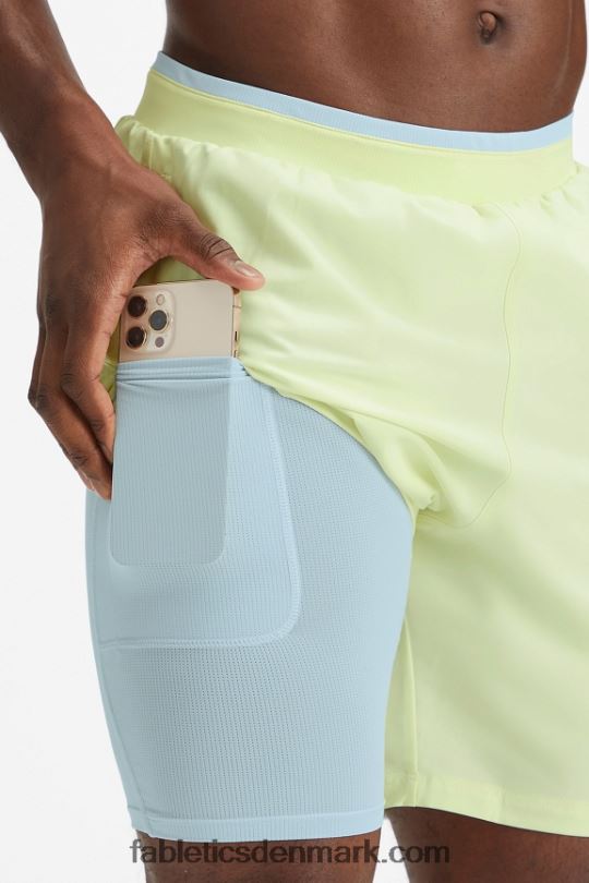 Fabletics Mænd den grundlæggende korte ii (foret) 162 PNX2T3304 lysende