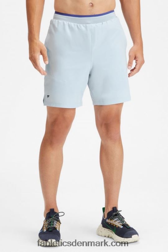 Fabletics Mænd den grundlæggende korte ii (foret) 163 PNX2T3305 blå aske