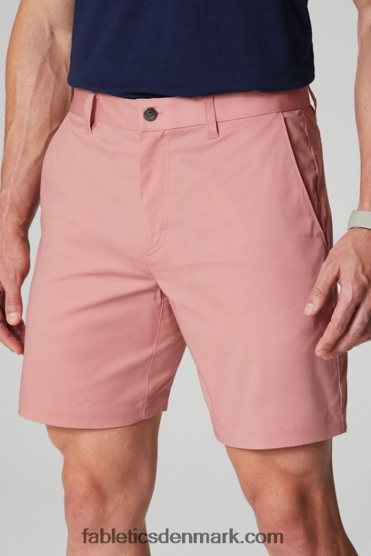 Fabletics Mænd den høje chinoshort PNX2T3296 lyserød skifer