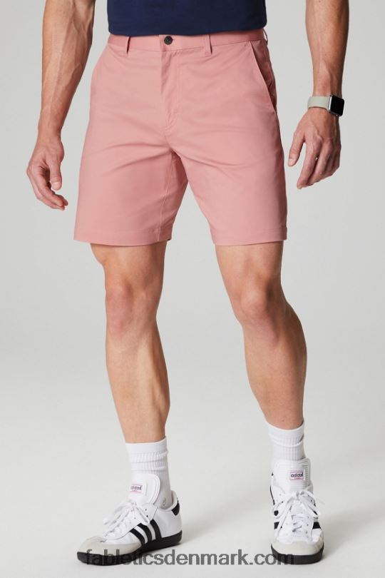 Fabletics Mænd den høje chinoshort PNX2T3296 lyserød skifer
