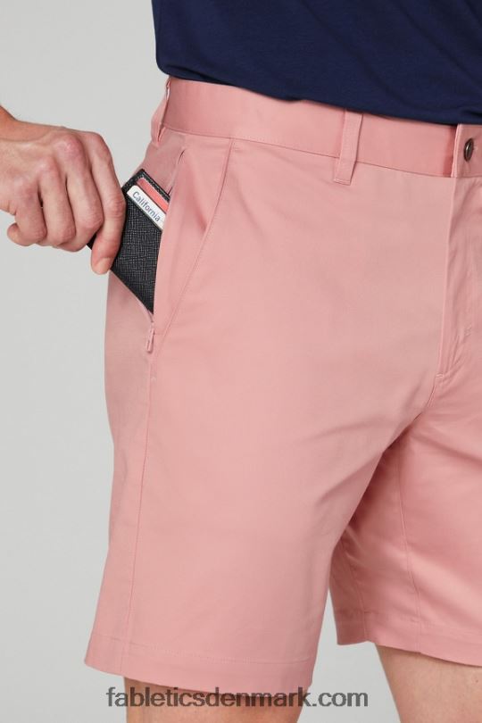 Fabletics Mænd den høje chinoshort PNX2T3296 lyserød skifer
