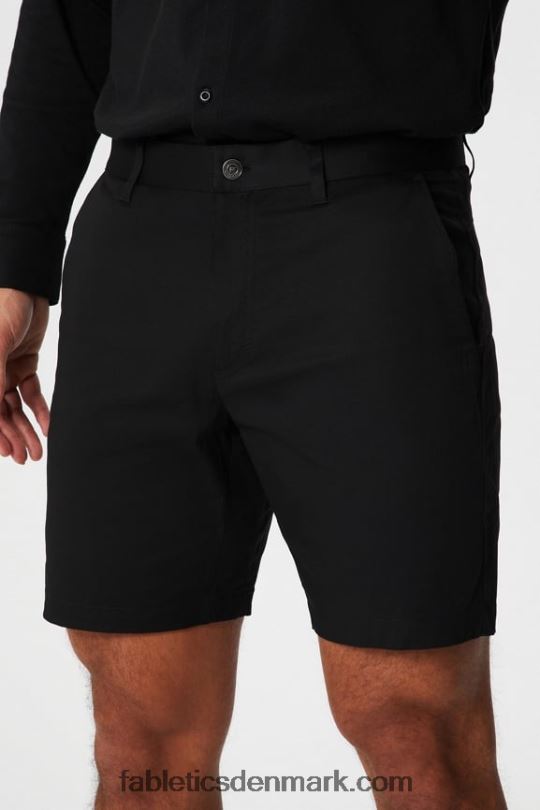Fabletics Mænd den høje chinoshort PNX2T3297 sort
