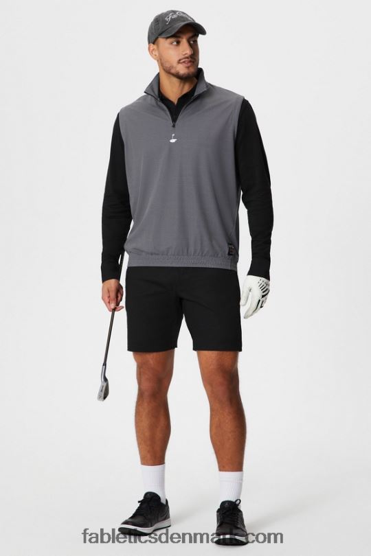 Fabletics Mænd den høje chinoshort PNX2T3297 sort
