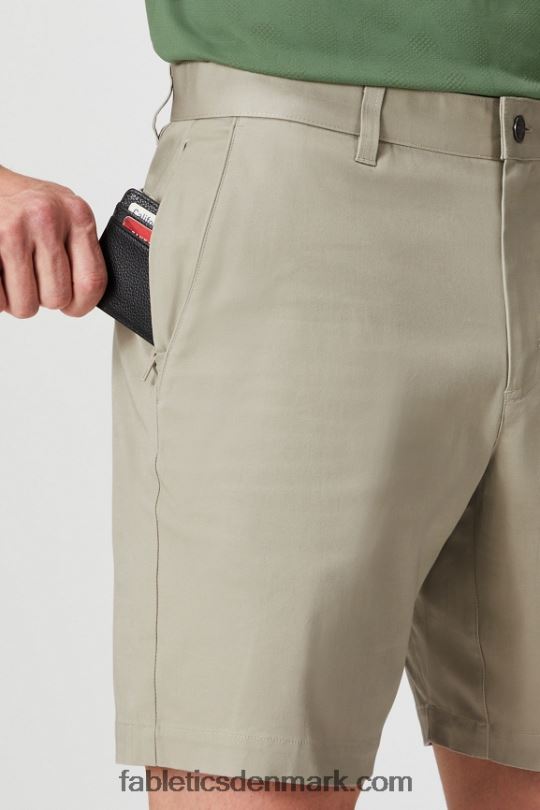 Fabletics Mænd den høje chinoshort PNX2T3300 frisk taupe