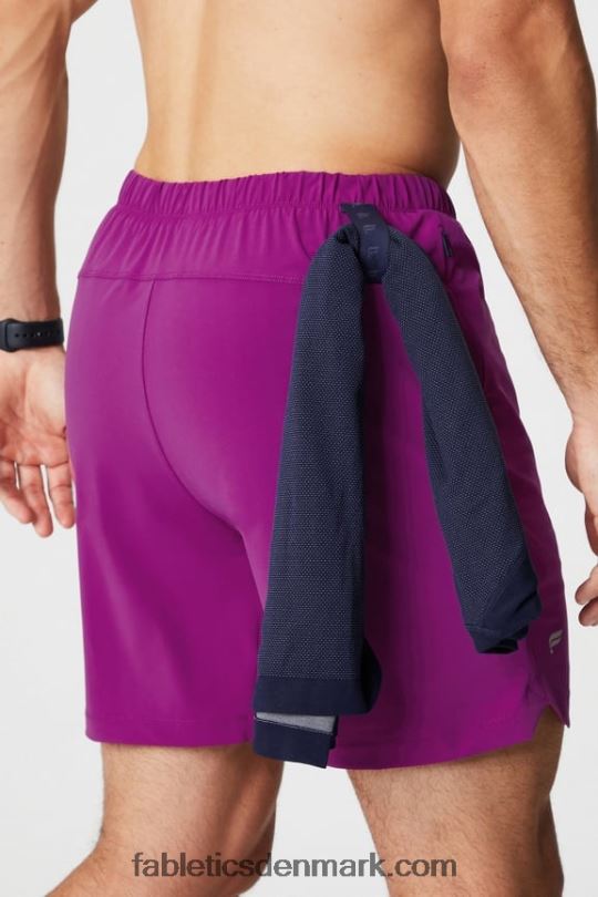 Fabletics Mænd den korte 151 PNX2T3228 aubergine