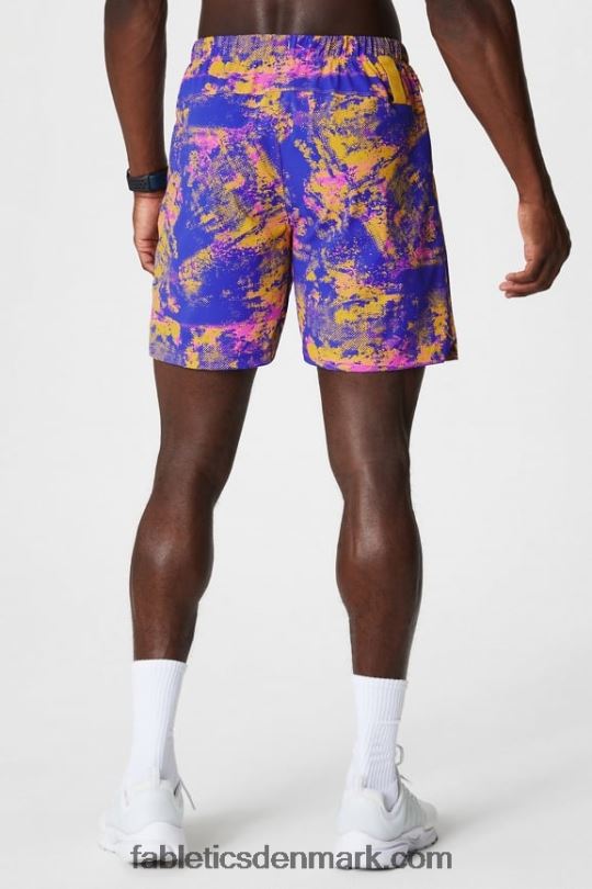 Fabletics Mænd den korte 151 PNX2T3229 solnedgang gul omgivende støj