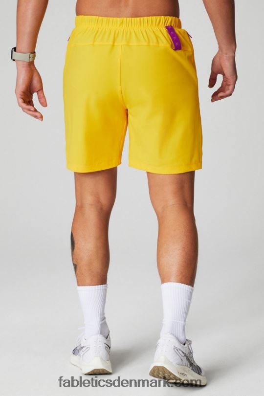 Fabletics Mænd den korte 151 PNX2T3230 solnedgang gul