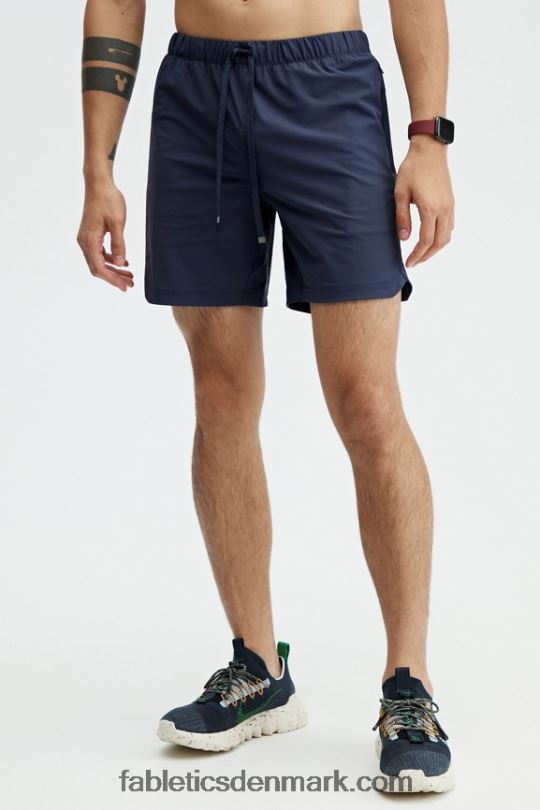 Fabletics Mænd den korte 153 PNX2T3238 klassisk flåde