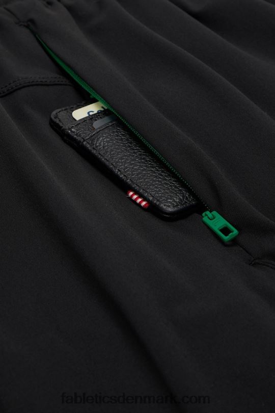 Fabletics Mænd den korte 153 PNX2T3239 sort/græsgrøn
