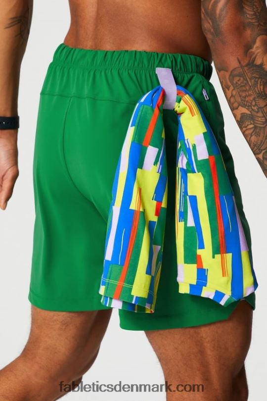 Fabletics Mænd den korte 154 PNX2T3246 putting green