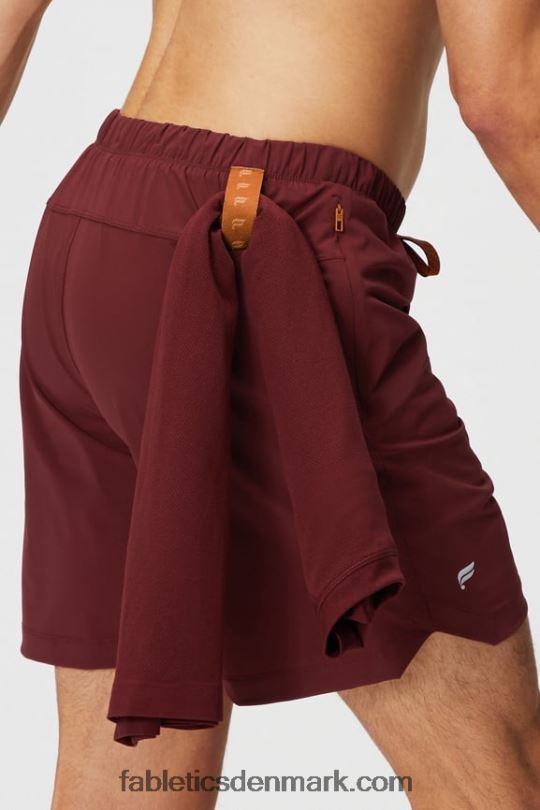 Fabletics Mænd den korte 155 PNX2T3251 adrenalinrød