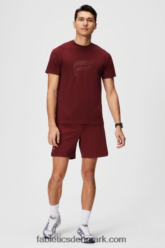 Fabletics Mænd den korte 155 PNX2T3251 adrenalinrød