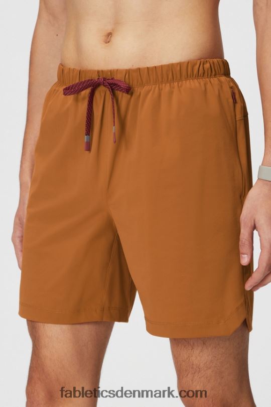 Fabletics Mænd den korte 156 PNX2T3252 vintage rust