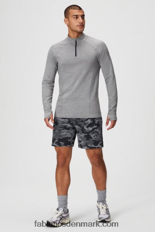 Fabletics Mænd den korte 156 PNX2T3253 sort camo