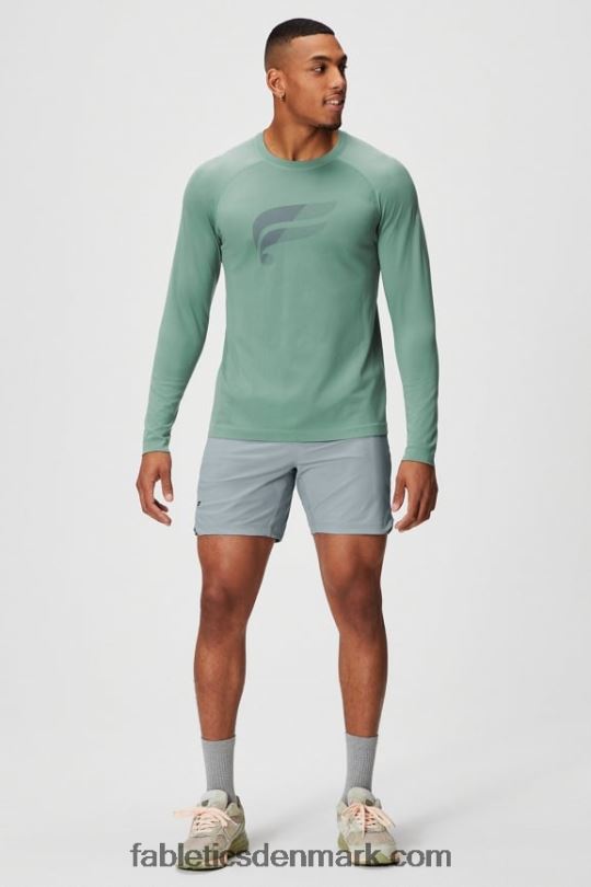Fabletics Mænd den korte 157 PNX2T3257 skygge grå