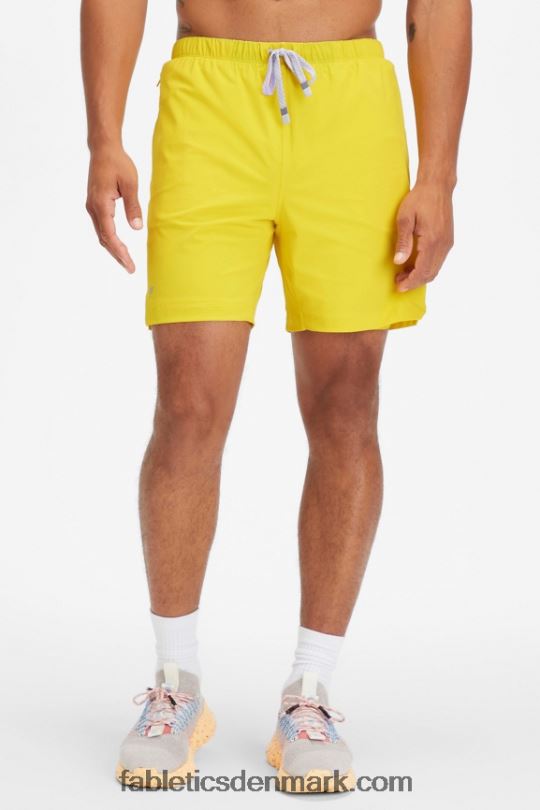 Fabletics Mænd den korte 157 PNX2T3259 ørken guld